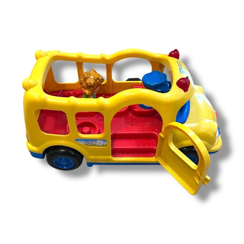 Little‎ People Lil' Movers Baby School Bus Fisher-Price and 2 Figures WORKS - Picture 4 of 9